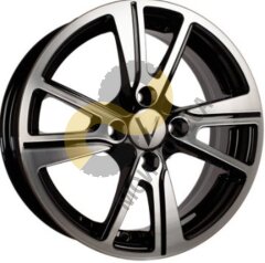 Vector K27 5.5x14 4x98 ET35 Dia58.6 алмаз черный