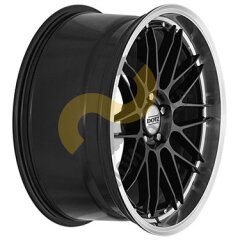 DOTZ Revvo  8.5x19 5x114,3  ET45 Dia71.6 Black polished lip ()