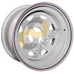 Штампованные диски 4x4 8x16 5x150 ET-13 Dia110 Белый