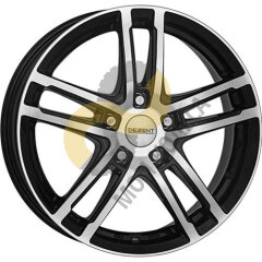 DEZENT TZ 6.5x16 5x110  ET40 Dia65.1 Black Polished ()