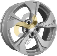 Khomen Wheels KHW1724 7x17 5x108 ET33 Dia60.1 F-Silver