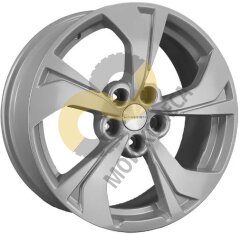 Khomen Wheels KHW1724 7x17 5x108 ET36 Dia65.1 F-Silver