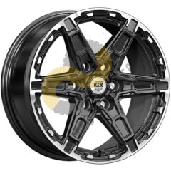 КиК Дистрикт 8x18 6x139,7 ET50 Dia95.1 чёрный бриллиант