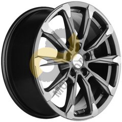 Khomen Wheels KHW1708 6.5x17 5x114,3  ET45 Dia67.1 Gray-FP 