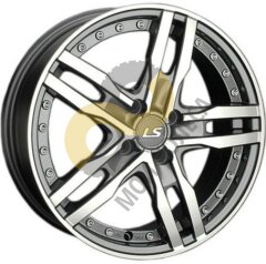 LS Wheels LS356 6x16 4x100 ET52 Dia54.1 GMF