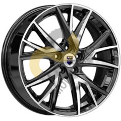 КиК Кайлас 6.5x18 5x112 ET43 Dia66.6 алмаз черный