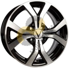 Vector K147 6.0x15 4x100 ET48 Dia54.1 алмаз черный