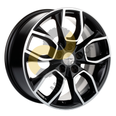 Khomen Wheels KHW1713 7x17 5x114,3  ET47 Dia67.1 Black-FP ()