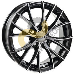 Tech Line 573 6x15 4x100  ET40 Dia67.1 алмаз черный 