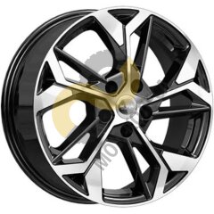 КиК КС1062 6.5x17 5x114,3  ET45 Dia67.1 алмаз черный 