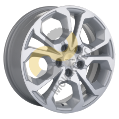 Khomen Wheels KHW1711 6.5x17 5x108  ET33 Dia60.1 F-Silver ()