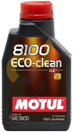 Моторное масло Motul 8100 Eco Clean 0W-30 синтетическое 1 л.
