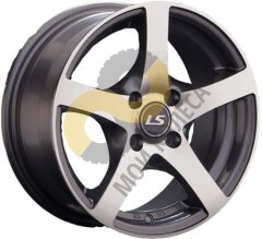 LS Wheels LS357 6.5x15 5x100  ET38 Dia57.1 GMF ()