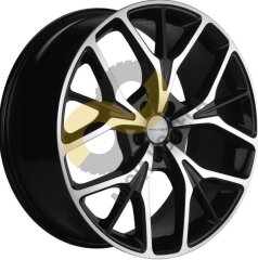 Khomen Wheels KHW2012 8x20 5x120 ET40 Dia59.5 Black-FP