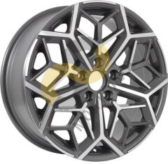 KDW KD1710 7.0x17 5x114,3 ET50 Dia67.1 Grey Front Polished