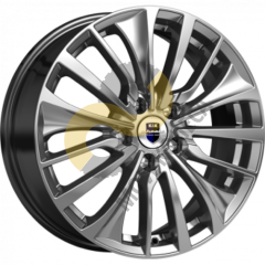 КиК Flanker 6.5x17 5x114,3  ET45 Dia66.1 Дарк платинум ()