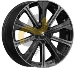 Skad КР013 7x19 5x112  ET34 Dia66.6 Fury Black 