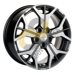 Khomen Wheels KHW1715 7x17 5x112  ET40 Dia57.1 Gray-FP ()