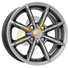 КиК Sportline 6.0x14 4x100  ET40 Dia67.1 Дарк платинум ()