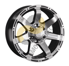 LS Wheels LS1289 7.5x17 6x139,7  ET25 Dia106.1 BKF ()