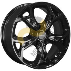 Khomen Wheels KHW1702 7.0x17 5x114,3  ET48 Dia56.1 Black 