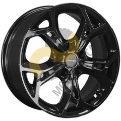 Khomen Wheels KHW1702 7x17 5x110 ET40 Dia67.1 Black