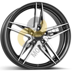 DOTZ Interlagos 7.5x17 5x112  ET50 Dia70.1 Антрацит с полировкой ()