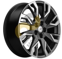 Khomen Wheels KHW1809 7x18 5x114,3  ET37 Dia66.6 Gray-FP 