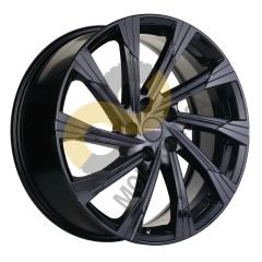 Khomen Wheels KHW1901 7.5x19 5x114,3  ET50.5 Dia67.1 Black 