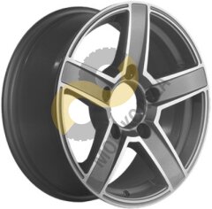 Khomen Wheels KHW1614 6.5x16 5x139,7 ET40 Dia98.6 Gray-FP