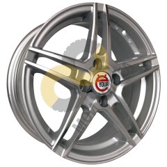 Ё-wheels E02 6x15 4x100  ET48 Dia54.1 SF ()