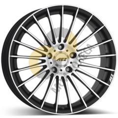 AEZ Valencia dark 9.5x19 5x112 ET35 Dia70.1 Black Polished