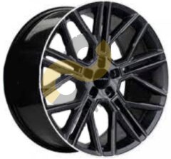 Khomen Wheels KHW2101 9.5x21 5x120  ET49 Dia72.6 Черный 