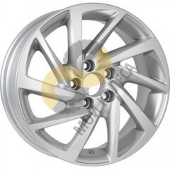 KDW KD1530 6x15 4x98 ET38 Dia58.6 Silver_Painted