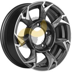 Khomen Wheels KHW1505 5.5x15 5x139,7  ET5 Dia108.1 Gray 