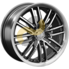 LS Wheels LS278 6.5x15 5x112  ET45 Dia57.1 GMF ()