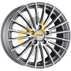 MAK Fatale 8.0x18 5x120  ET40 Dia72.6 Silver ()