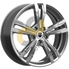 КиК Karrera Light 7.0x18 5x108  ET35 Dia67.1 Дарк платинум брайт 