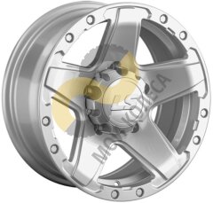 LS Wheels LS1284 8x16 5x150 ET2 Dia110.1 Silver