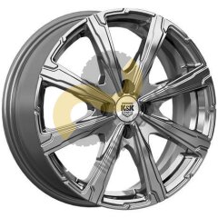 КиК Арагац 6x16 4x100 ET41 Dia60.1 Дарк платинум