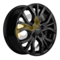 Khomen Wheels KHW1608 6.5x16 5x114,3 ET46 Dia67.1 Black