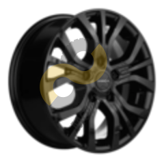 Khomen Wheels KHW1608 6.5x16 5x114,3 ET43 Dia67.1 Black