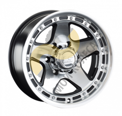 LS Wheels LS870 8x15 6x139,7  ET-10 Dia106.1 BKF ()