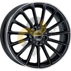 MAK Komet 8.0x19 5x112 ET33 Dia66.6 Gloss Black Mirror Ring