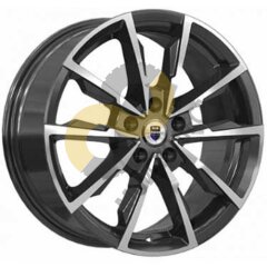 КиК Меренге 7.5x17 5x108  ET35 Dia67.1 алмаз черный 