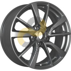 КиК КС699 6.5x17 5x112  ET49 Dia57.1 Дарк платинум ()