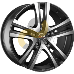 MAK Aria 8x18 5x114,3 ET40 Dia60.1 Gun Metallic-Mirror Face