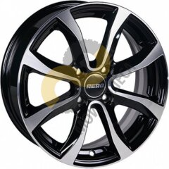 Aero V2110  6x15 4x100  ET50 Dia60.1 алмаз черный 
