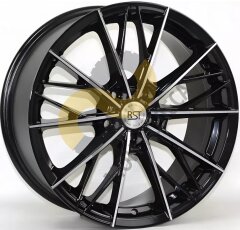 RST R248 8x18 5x112 ET45 Dia66.6 алмаз черный