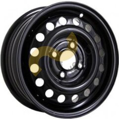 Штампованные диски Daewoo 5.5x14 4x100 ET49 Dia56.6 Черный